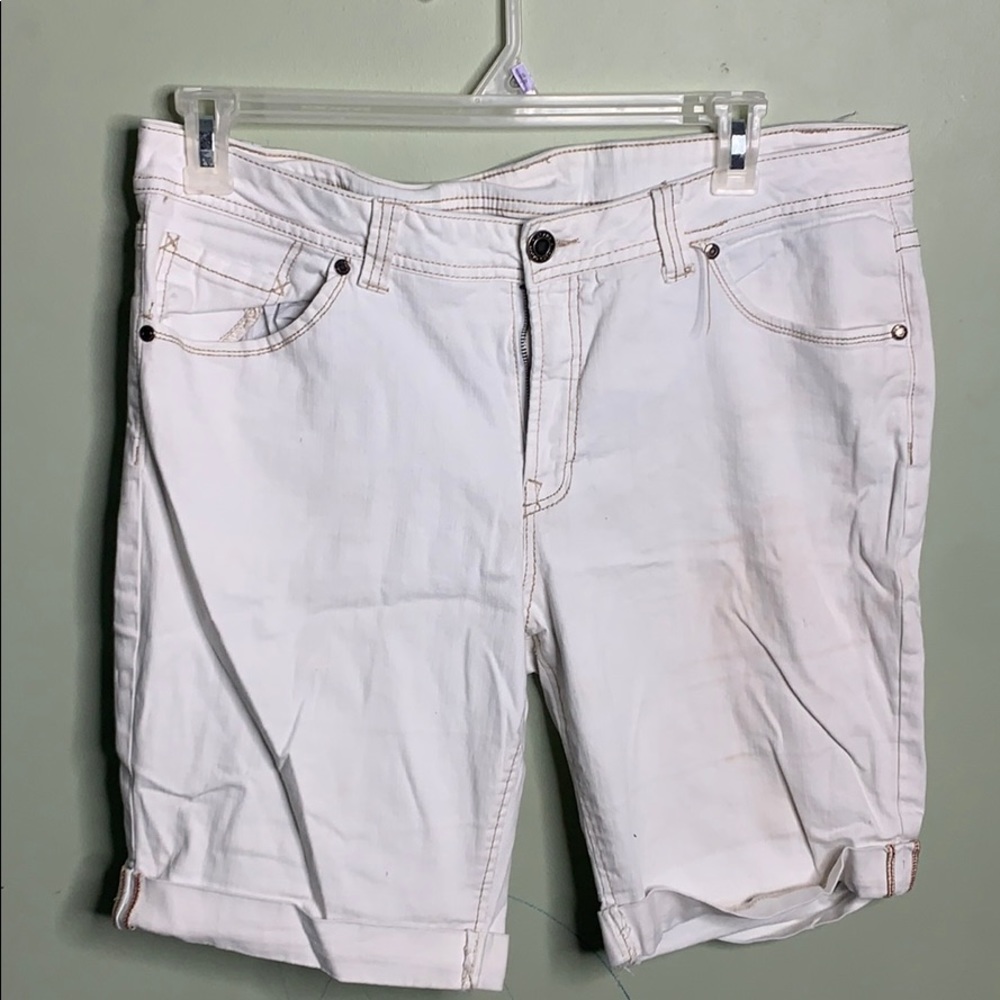 White Shorts